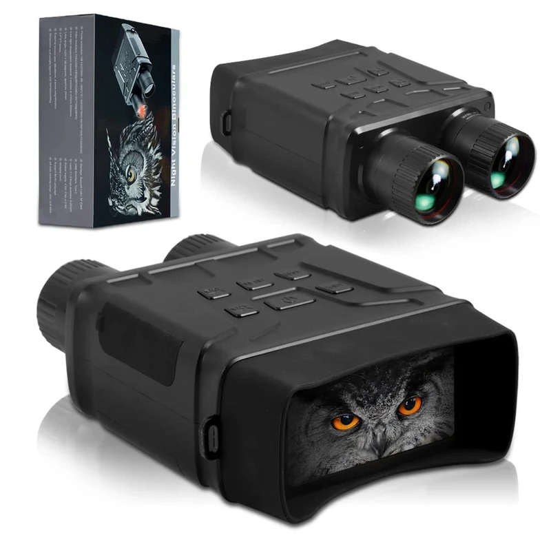 Night Vision Goggles, R6 Night Vision Binoculars 1080p Full HD Infrared Night Goggles for Bird Watching, Hunting, Spotting, Surveillance