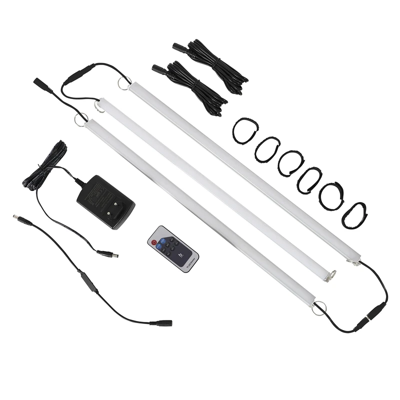 BO-Camp BC SlimTube Regulable 3pcs 22W for Campers and Outdoors for Outdoor Comfort and Practice