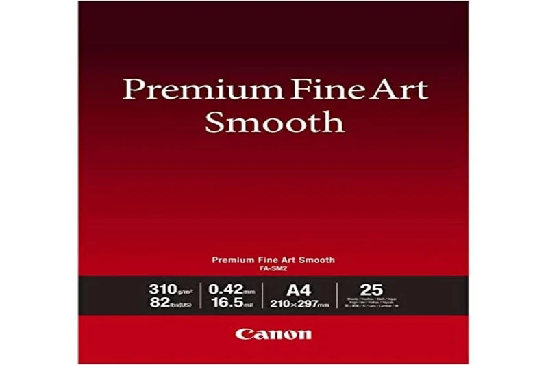 Canon FA-SM2 FineArt Smooth Fortmat Premium Photo Paper A4 25 Sheets