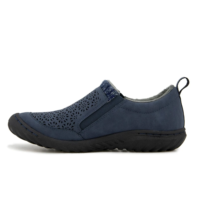 Jambu Women's Amber Oxford Flat, Navy, 6.5 UK - Image 1