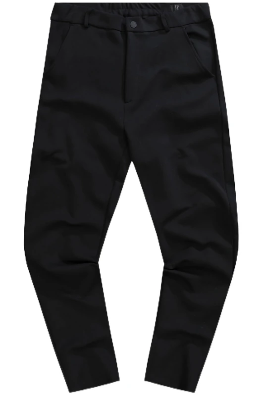 JP 1880 Menswear Big & Tall Plus Size L-8XL Jersey Trousers, Chino, FLEXNAMIC®, Business, Chino, Mix-and-Match NEW YORK Black 8XL 806097100-8XL