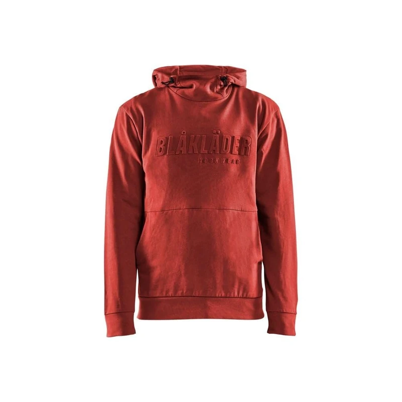 BLAKLADER BKL00384 3D Printed Hoodie T.L-Red Brique-353011585909-L