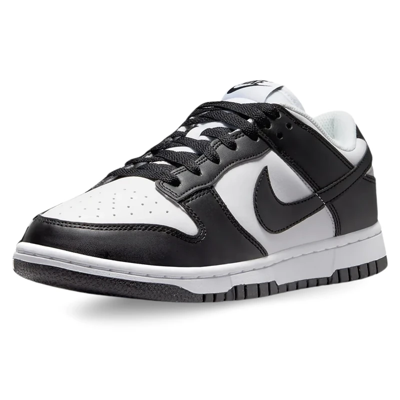 NIKE DD1873-102 Dunk Low Women White/Black UK 5.5