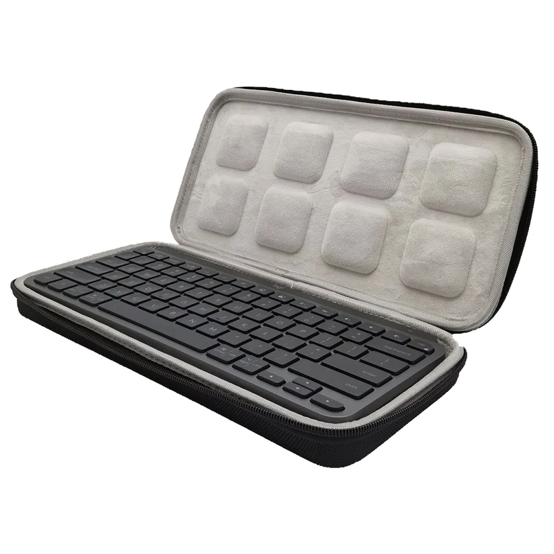 VOLOHAS Hard Case Protective Case for Logitech MX Keys Mini Wireless Keyboard Travel Protective Case Hard Travel Carry Case for MX Keys Mini Minimalist Keyboard Made for Creators Size 33 x 16 x 4 cm - Image 1