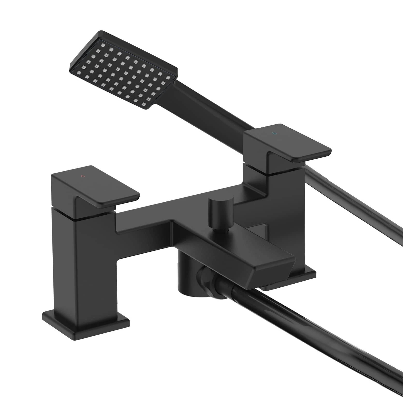 Bristan Cobalt Bath Shower Mixer Tap Black (COB BSM BLK)