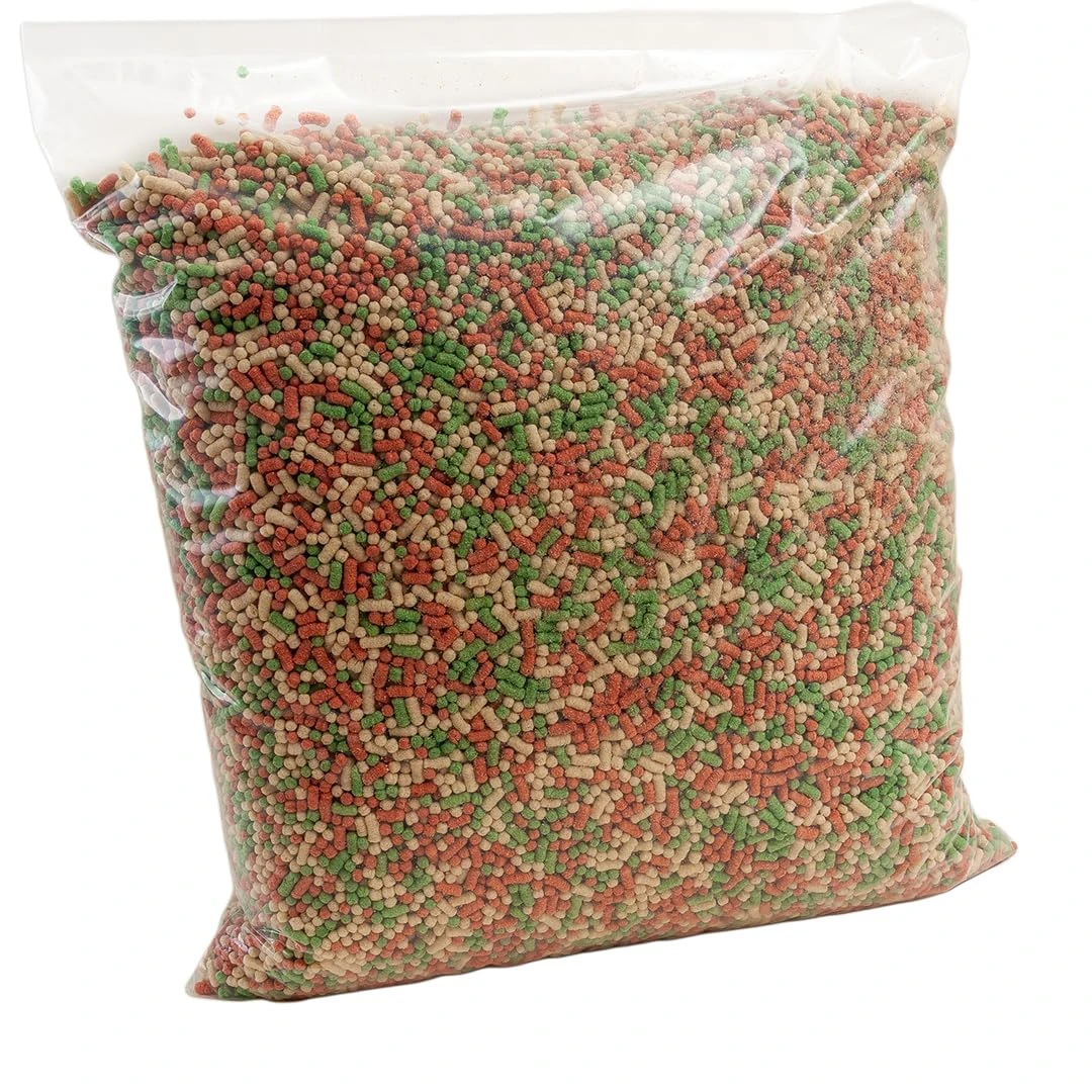 Walters Variety Super Mix (5L Refill Bag) | Pond Fish Food for Goldfish, Koi and all Cold Water Pond Fish | Premium Nutrition, Floating Fish Food Pond Pellets and Sticks