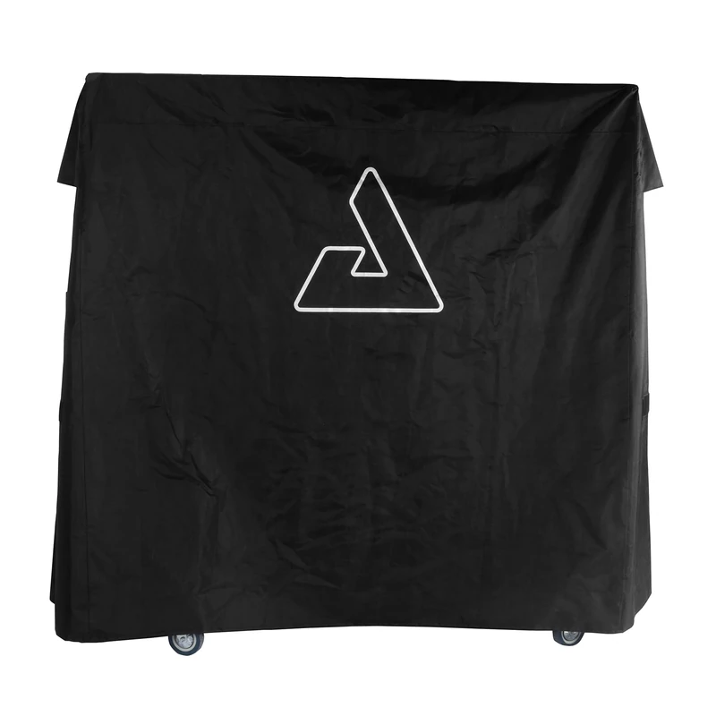 JOOLA Waterproof Ping Pong Table Cover – Heavy-Duty, Outdoor Protection - Table Tennis Cover for Garage, Basement, Indoors or Outside - Fits Large & Small Folding Ping Pong Tables in Upright Position - Image 1