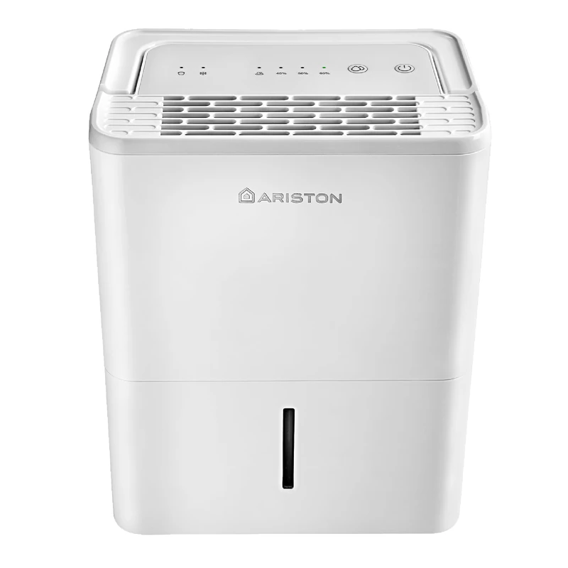 Ariston DEOS 12 UK Dehumidifier 12L/Day, Super Silent, Auto Restart, Auto Shut Off, Continuous Operation, dust filter air filter - Ideal for Home Damp and Laundry Drying