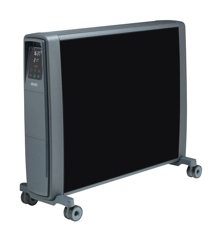 Dimplex FuturRad 3kW Portable Eco Digital Radiator - Black Glass