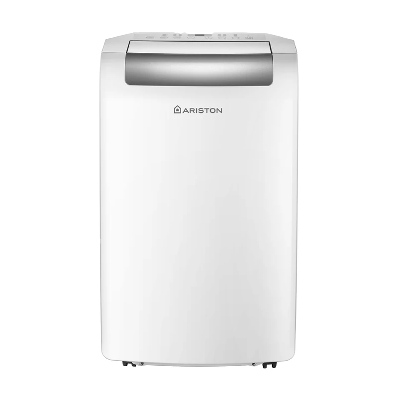 Ariston MOBIS PLUS 10 UK portable air conditioner, 10000 BTU, A+ energy class, white - Manufactured to be installed in UK (3381530) - Image 1