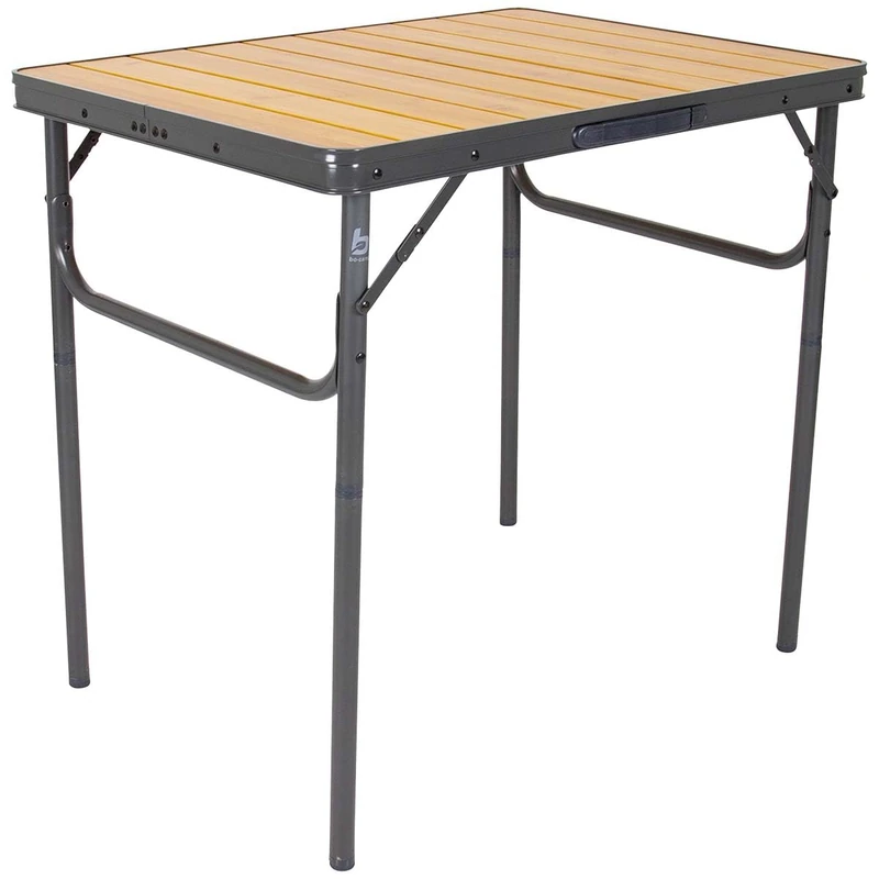 BO-Camp BC UO Mesa Margate Bamboo 75 x 55 cm for Campers and Outdoors for Comfort and Practice Outdoor, 55 cm