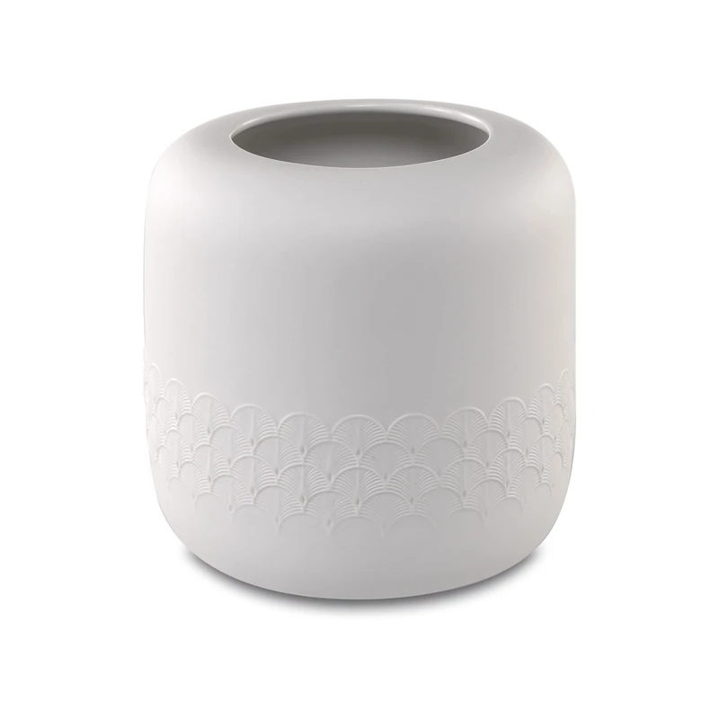 Goebel Vase, Porcelain, White, 15x15x16 cm