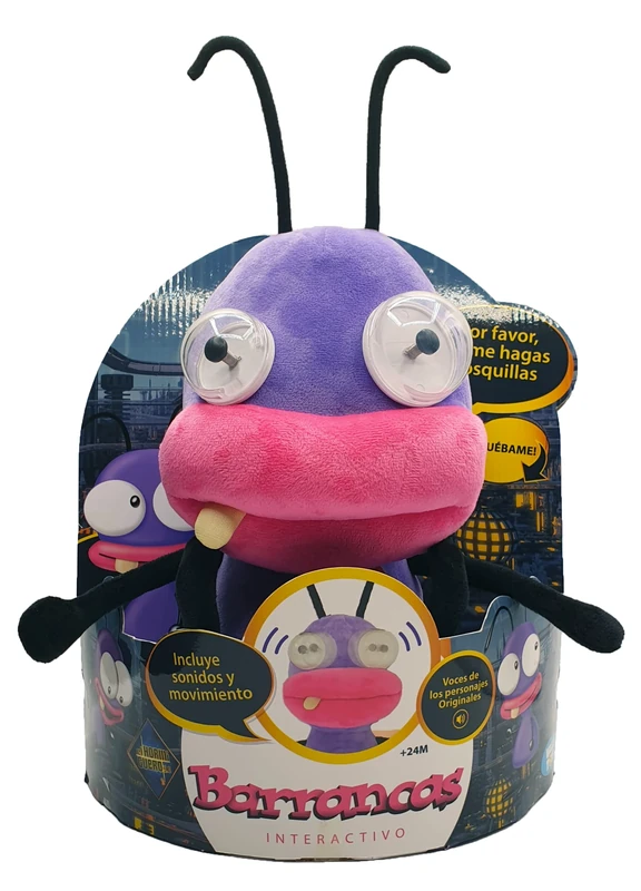 Wallatoys WL004 The Hormiguero Barrancas Interactive Plush with Sounds, Multicoloured - Image 1