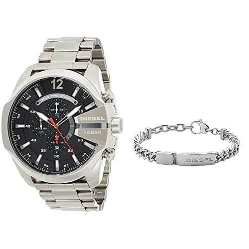 Skagen Women's Freja Lille Two Hand with Skagen Women's Bracelet in Stainless Steel