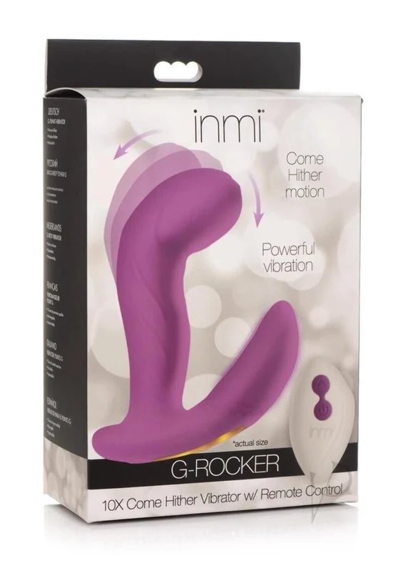 XR Brands Vibrators-AG941 Purple One Size