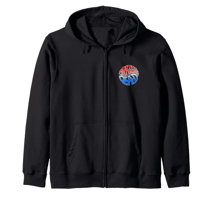 Grateful Dead Western Skull Zip Hoodie