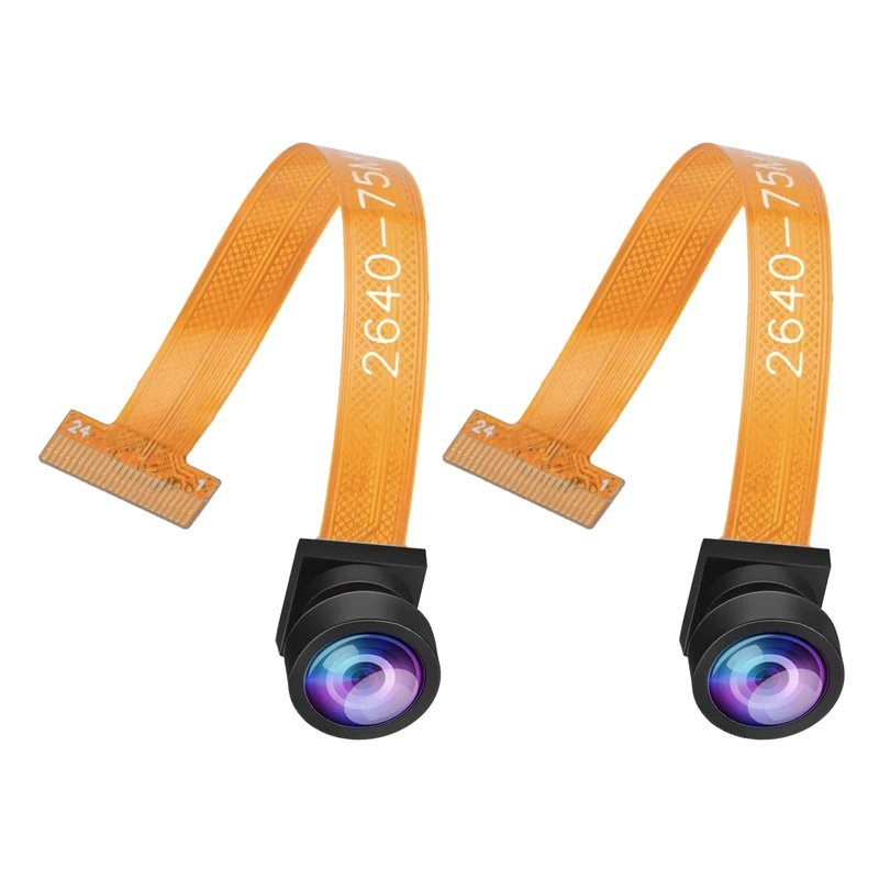 diymore 2pcs Camera Module 2640 Wide Angle Lens 160° Sensor 2 Megapixel Support JPEG RGB YUV for ESP32 MCU Camera