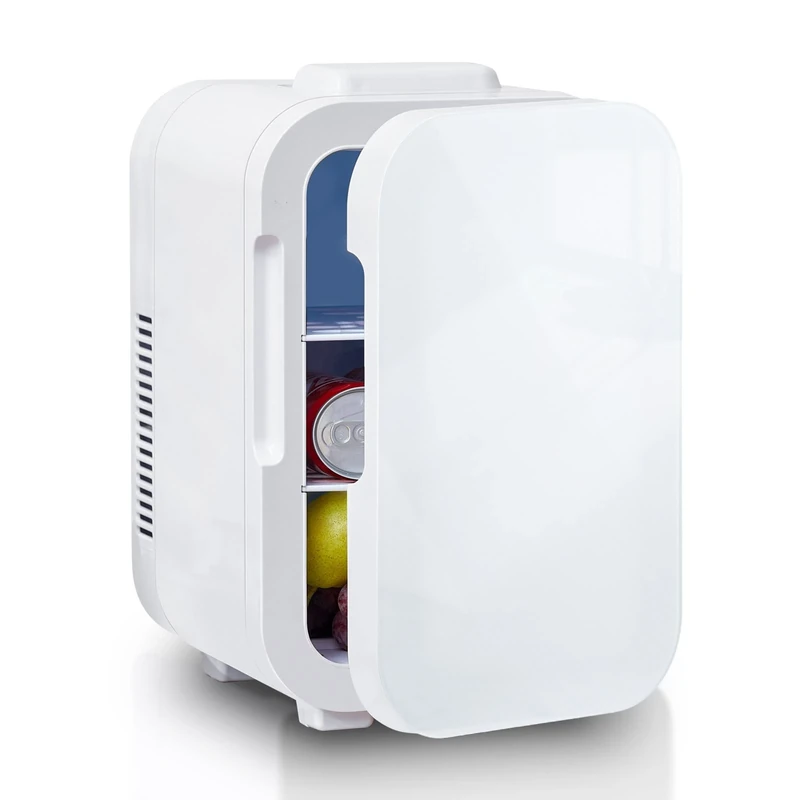 TUKAILAi 10L Mini Fridge - 15 Can AC/DC Cooler & Warmer for Home & Car