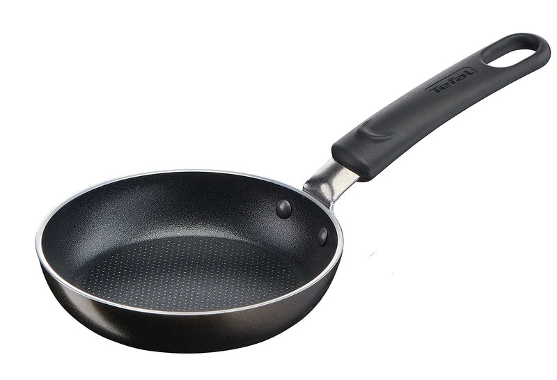 Tefal B57000 Simple Cook mini blini frying pan 12 cm | non-stick coating | easy cleaning | safe cooking | riveted handle | thermal signal | black (not for induction)