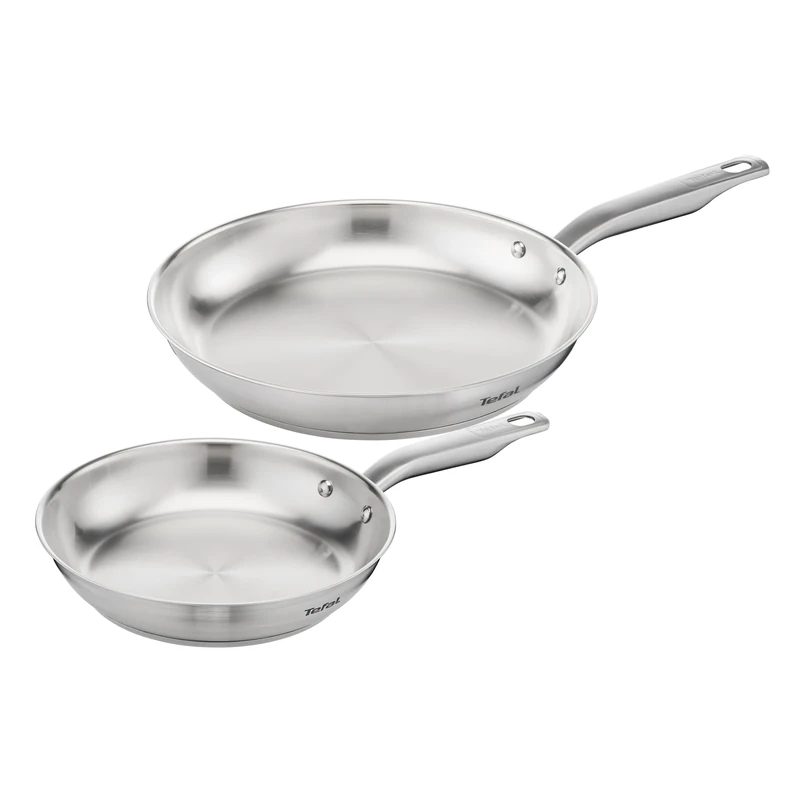 Tefal Virtuoso E492S225 24/28 cm Frying Pans - Induction, 10yr Warranty