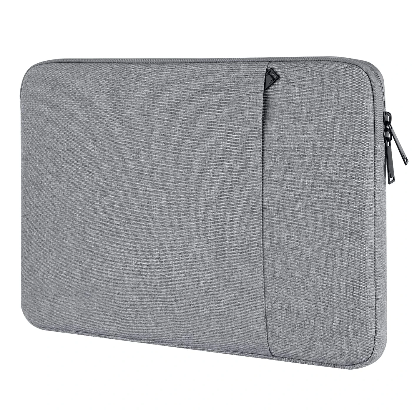 Boojarr 13.3 Inch Laptop Sleeve Compatible with 13 Inch MacBook Air/Pro, 14 Inch MacBook Pro, 14 Inch Notebook Computer Waterproof Shock Resistant Bag Tablet iPad Carrying Case, Grey