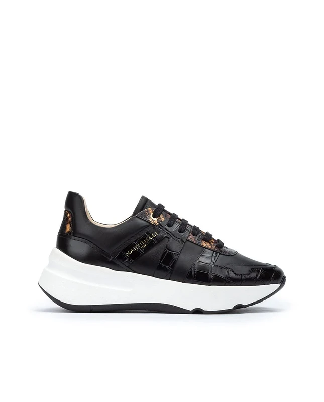 MARTINELLI Women's Recollects 1571 Sneaker, Black/White, 6.5 UK - Image 1