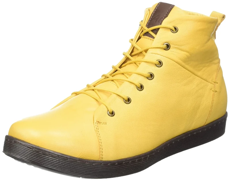 Andrea Conti Women's Trainers Sneaker, Ochre Mocha, 2.5 UK