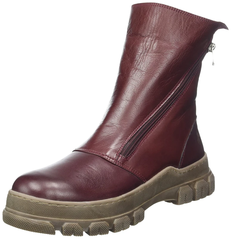Andrea Conti Women's Fashion Boots, Burgundy, 37 EU