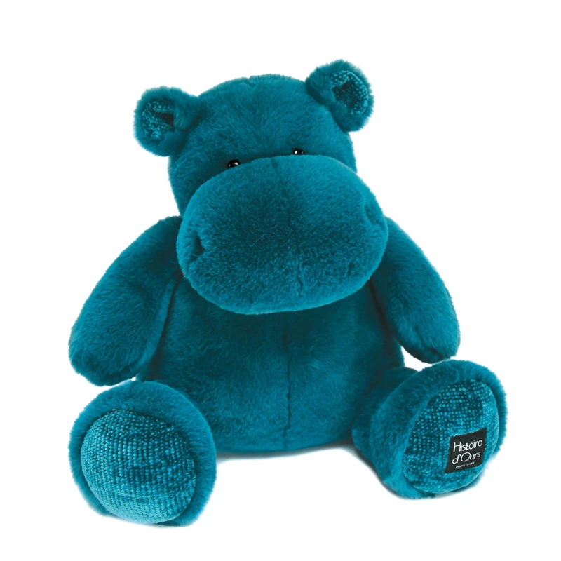 Hippo, turquoise, 40 cm - Image 1
