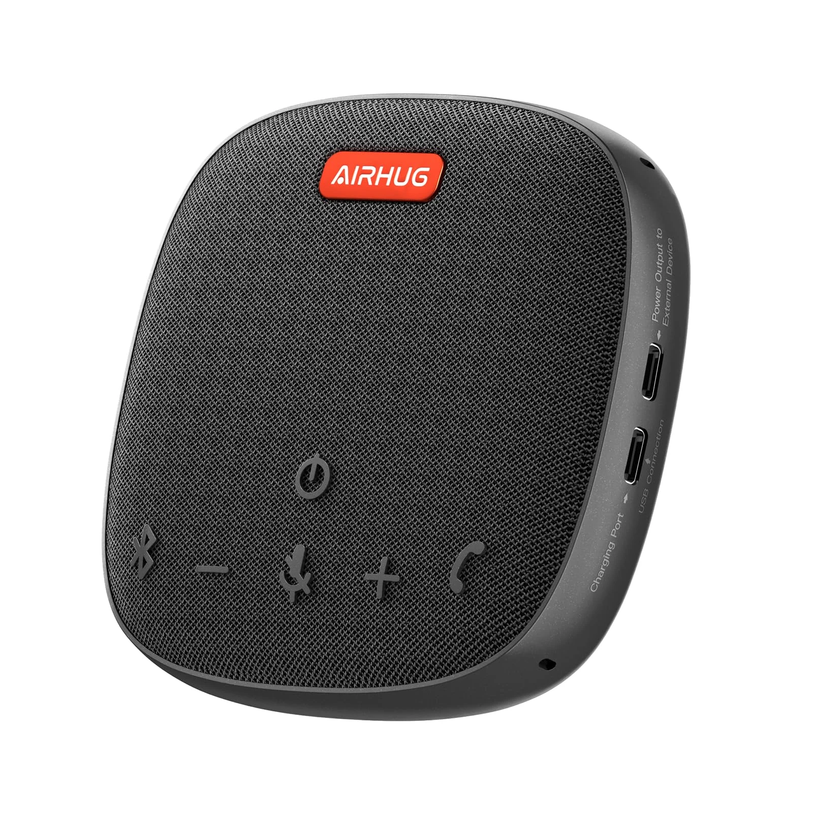 AIRHUG USB Speakerphone - Bluetooth Conference Microphone Speaker - Portable for Home Office