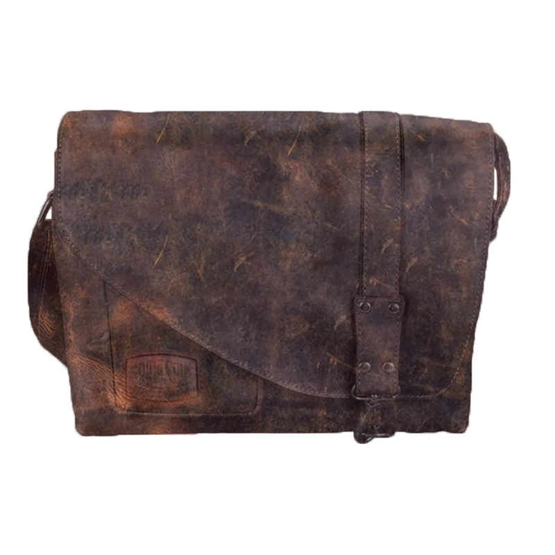 fixbag FB1_47144 Shoulder Bag with Adapter Plate for All Klickfix Variants (Not Included) or with Klickfix Extensions for Bicycle, E-Bike, E-Scooter and Handlebars, brown, Mit Klickfix Adapterplatte +