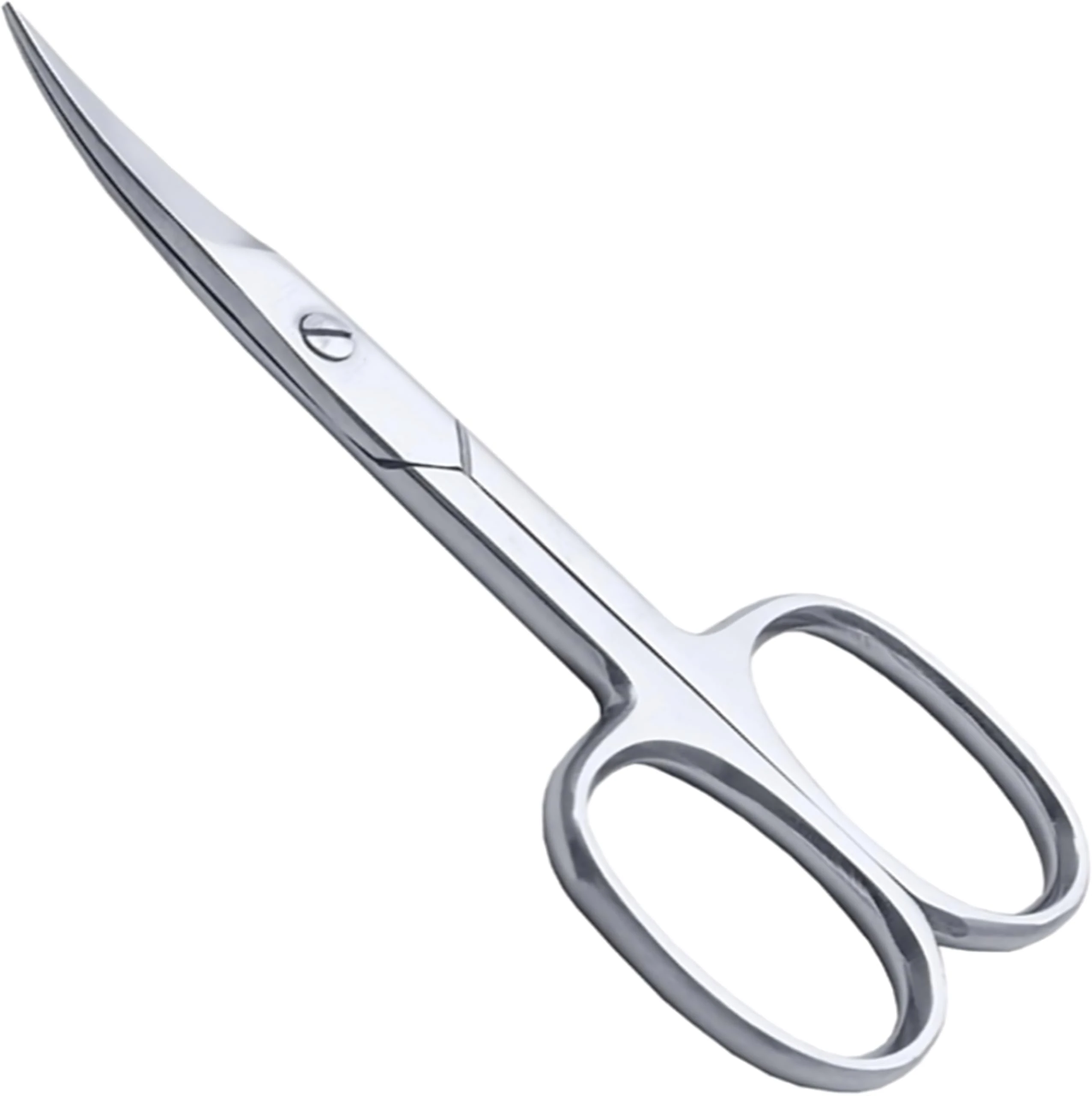 ME MAXEQUIP Cuticle Nail Scissors Curved Shape Professional Stainless Steel Beauty Scissors, for Manicure Pedicure, Eyebrows, Nose, Hair Trimming Beauty Grooming Toenails Women Men