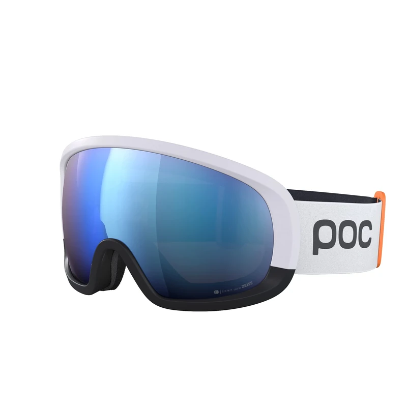 POC Fovea Clarity Mid Comp + - Race Skigoggle With Two Spare Lenses For Optimum Vision In A Wide Range Of Light Conditions.