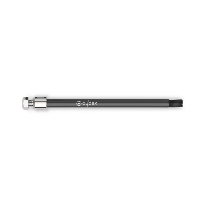 Cybex Thru Axle for Cybex-Bicycle Trailer with 12-mm-Rear Axle, 169 - 184 mm (M12 x 1.0), Black - Image 1