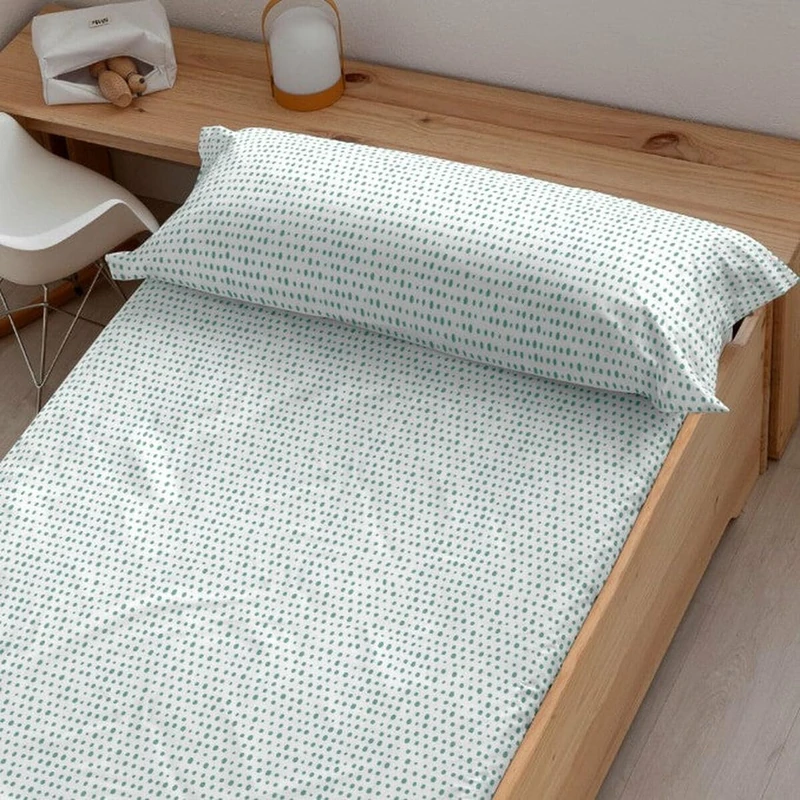 BELUM | Fitted Jeddah 100% Cotton, Printed Fitted Sheet 100% Combed Cotton 175 Thread Count (Bed of 105) - Image 1