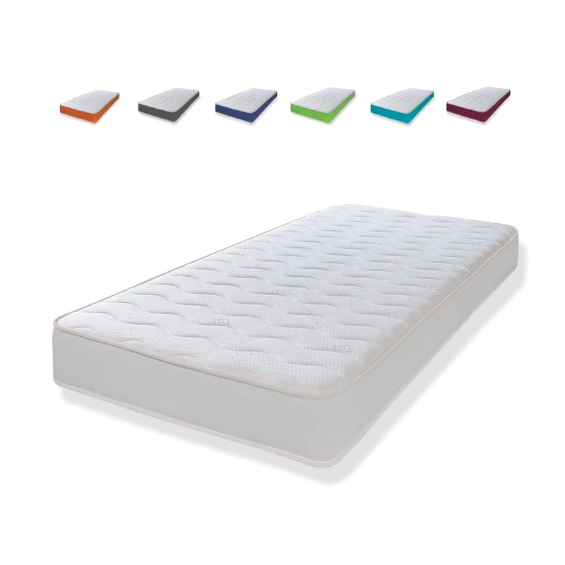 eXtreme comfort ltd Hybrid Cooltouch Colours Mattress | White | Small Double (120 x 190cm) | Memory Foam and Coil Spring | Cooltouch Breathable Cover | Plush Comfort | UK Made