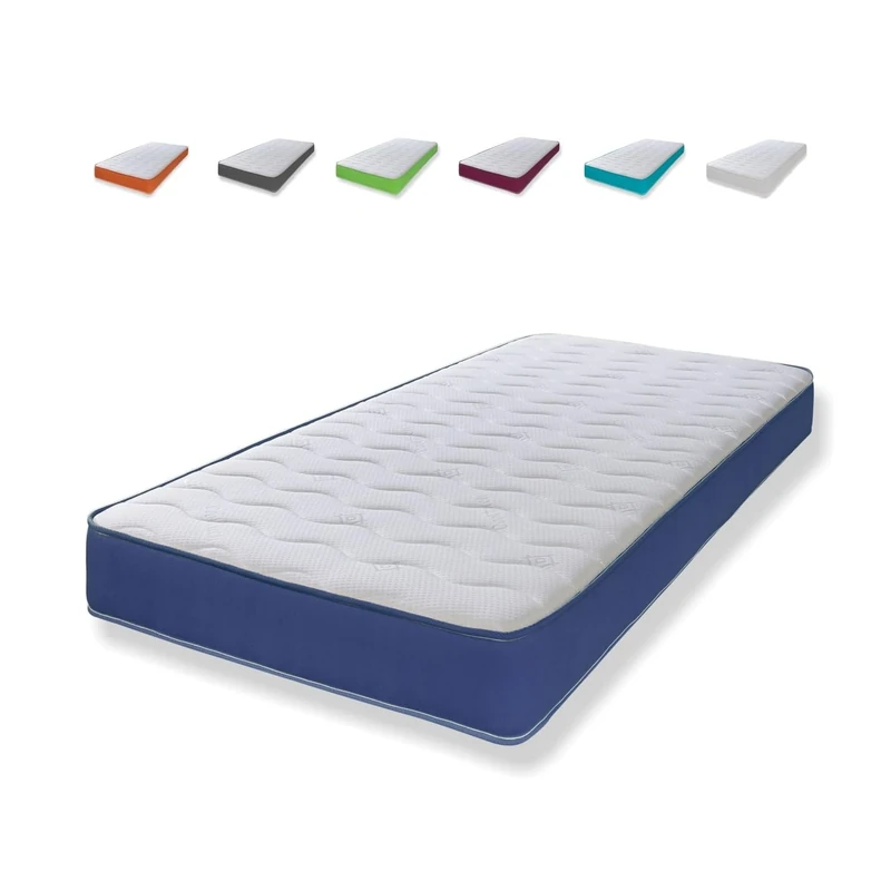 eXtreme comfort ltd Hybrid Cooltouch Colours Mattress | Blue | King (150 x 200cm) | Memory Foam and Coil Spring | Cooltouch Breathable Cover | Plush Comfort | UK Made