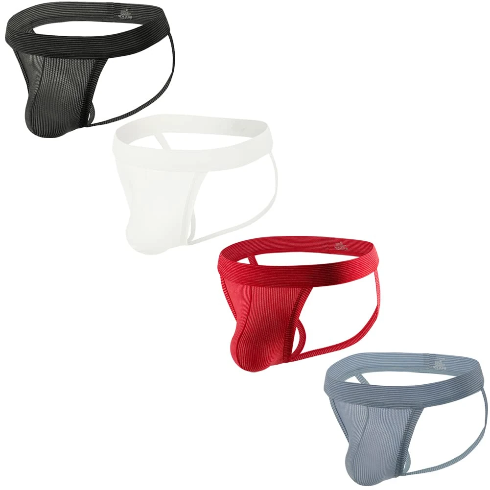 Summer Code Men's Jock Strap Comfortable Men Sport Jockstrap Underwear for Gym Sport Athletic Supporter