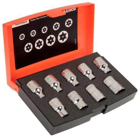 BAHCO Games Torx Vessels 1/2 "9pza