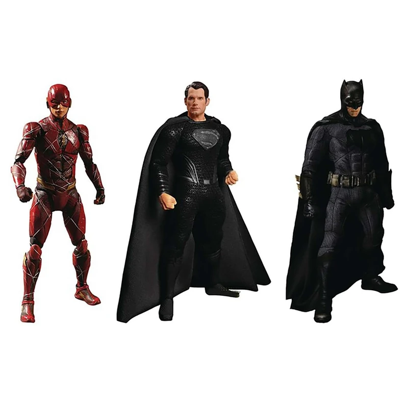 Mezco Toys Justice League Zack Snyder Deluxe Steel Box Set - Image 1