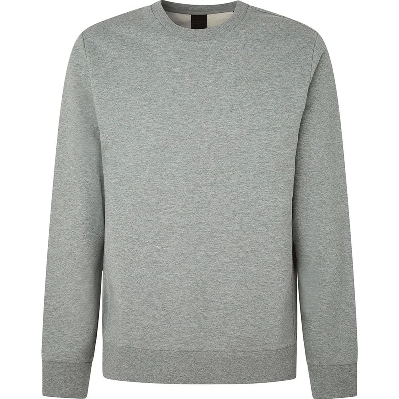 Hackett London Men's Essential Crew Sweatshirt, Grey (Grey Marl), S
