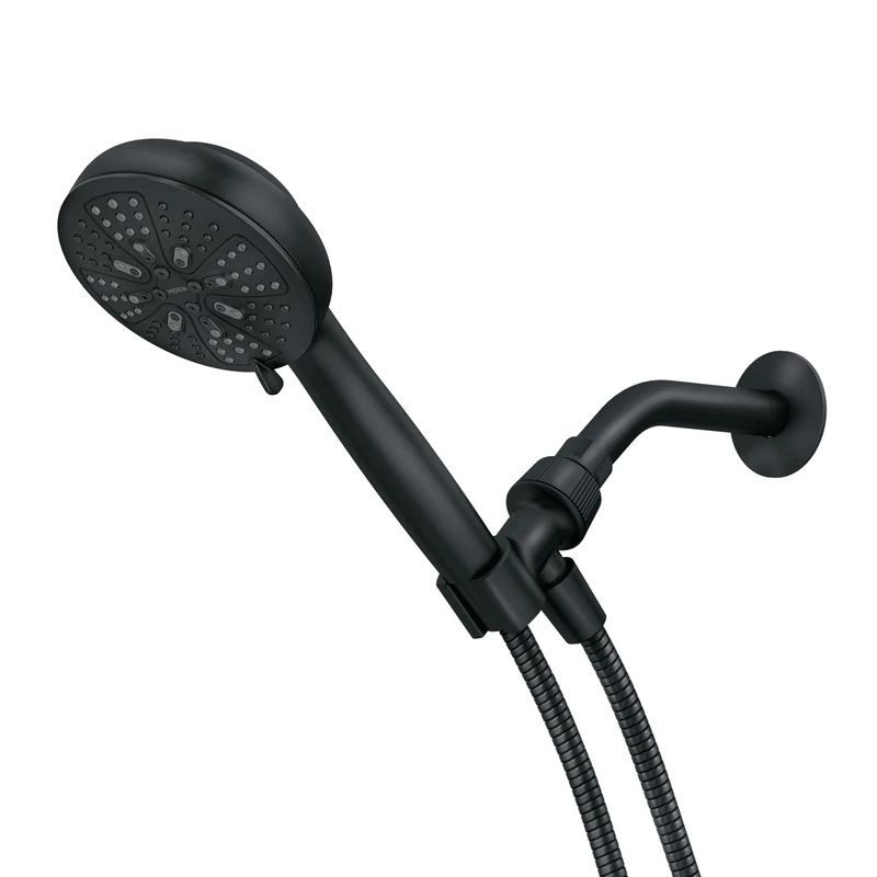 Moen 200H0BL Hydro Energetix Handheld Shower, Matte Black