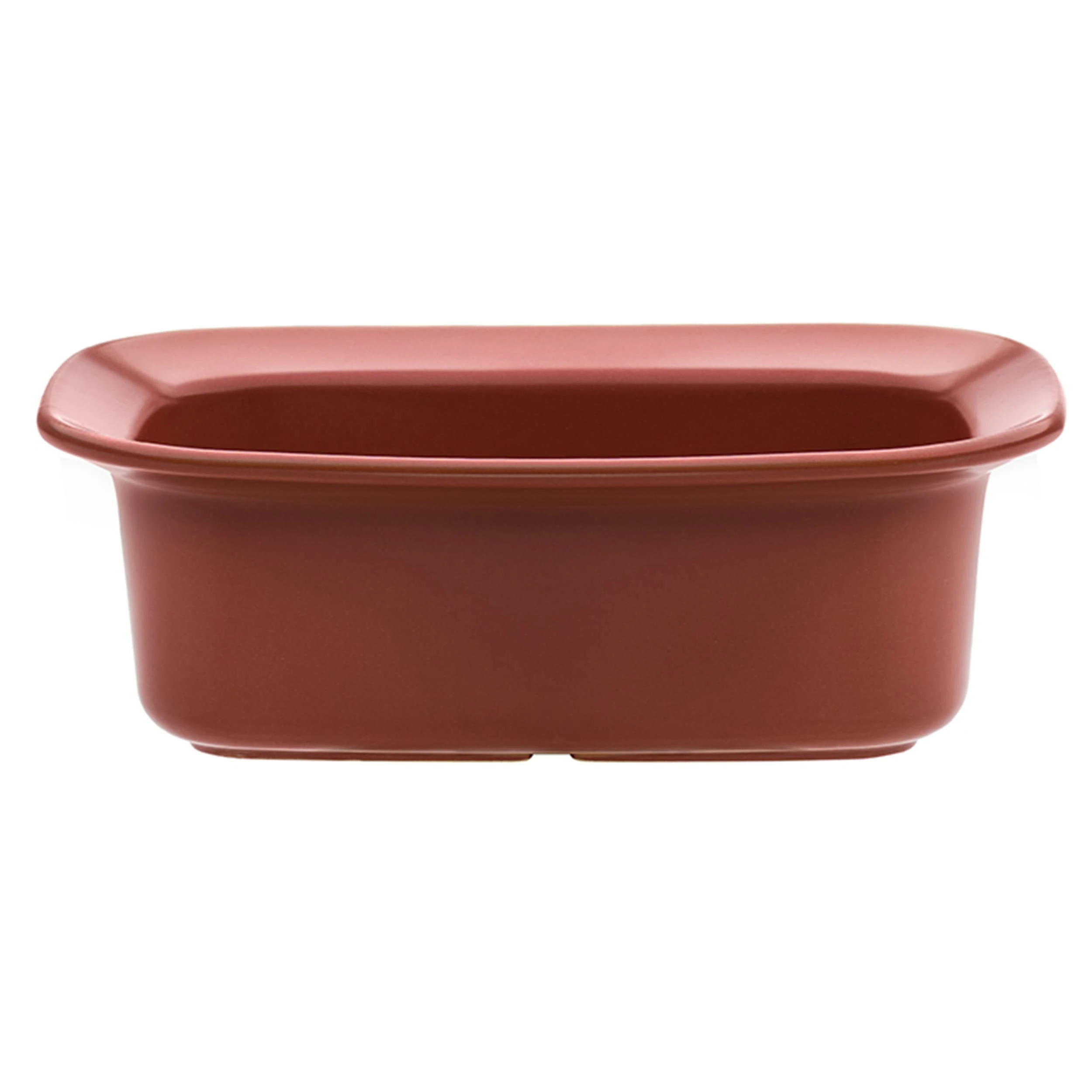 Fissler P506186 20 cm Stoneware Gratin Dish, Oven, Microwave, Freezer and Dishwasher Safe, 0.6 L, Ideal for Dauphinoise Potatoes, Baked Oats, Desserts, Mac & Cheese, Matte Glaze Finish, Red