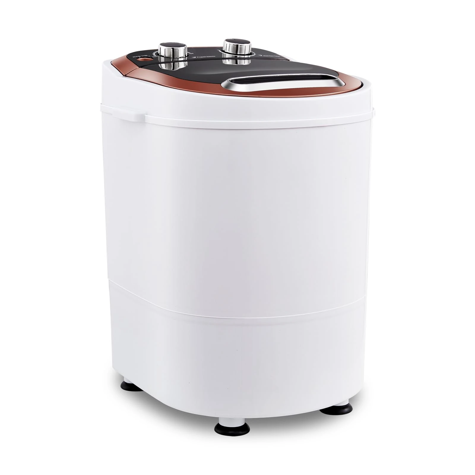 OFCASA Small Portable Washing Machine 2 in 1, 220V Single Tub Non Electric Washing Machine Spin Dryer with Timer Control