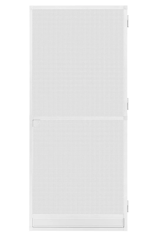 Schellenberg 70095 Fly Screen Balcony Door, Insect Protection Door, Premium Aluminium Frame, Fibreglass Fabric, 120 x 240 cm, White