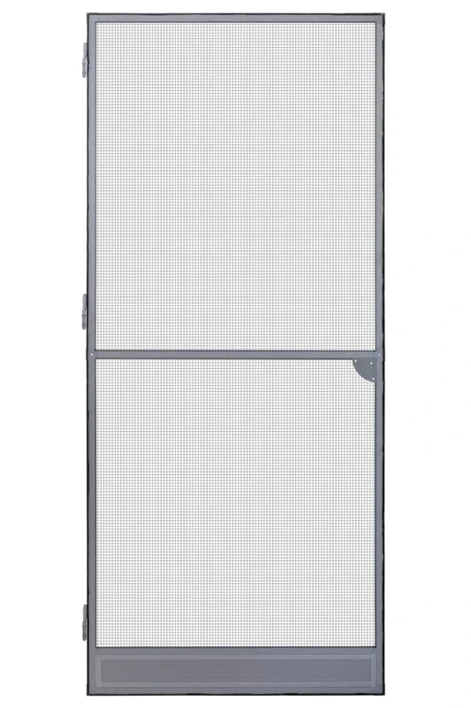 Schellenberg 70096 Fly Screen Balcony Door, Insect Protection Door Premium, Aluminium Frame, Fibreglass Fabric, 120 x 240 cm, Anthracite