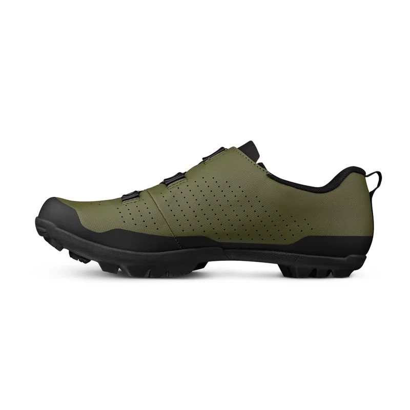 Fizik Terra Atlas Clip-in Cycling Shoes, Green, Size 36 EU