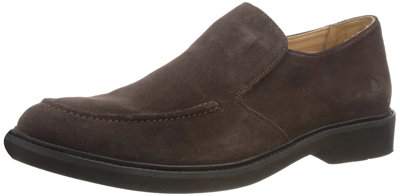 Hush Puppies Male Earl Slip On Shoe, Brown, 11