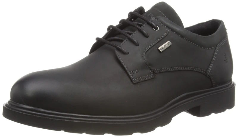 Hush Puppies Male Pearce Lace Up Shoe, Black, 8