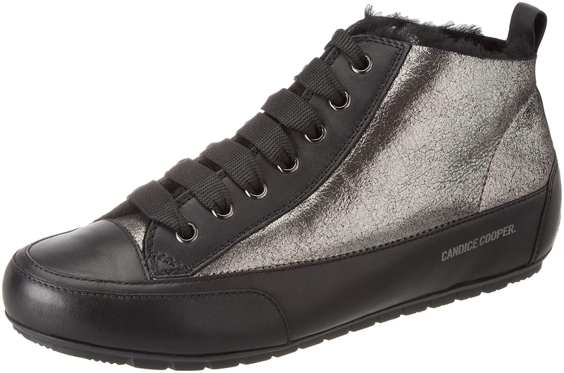 Candice Cooper Mid Mont, Sneaker Donna, Black/CDF, 39.5 EU